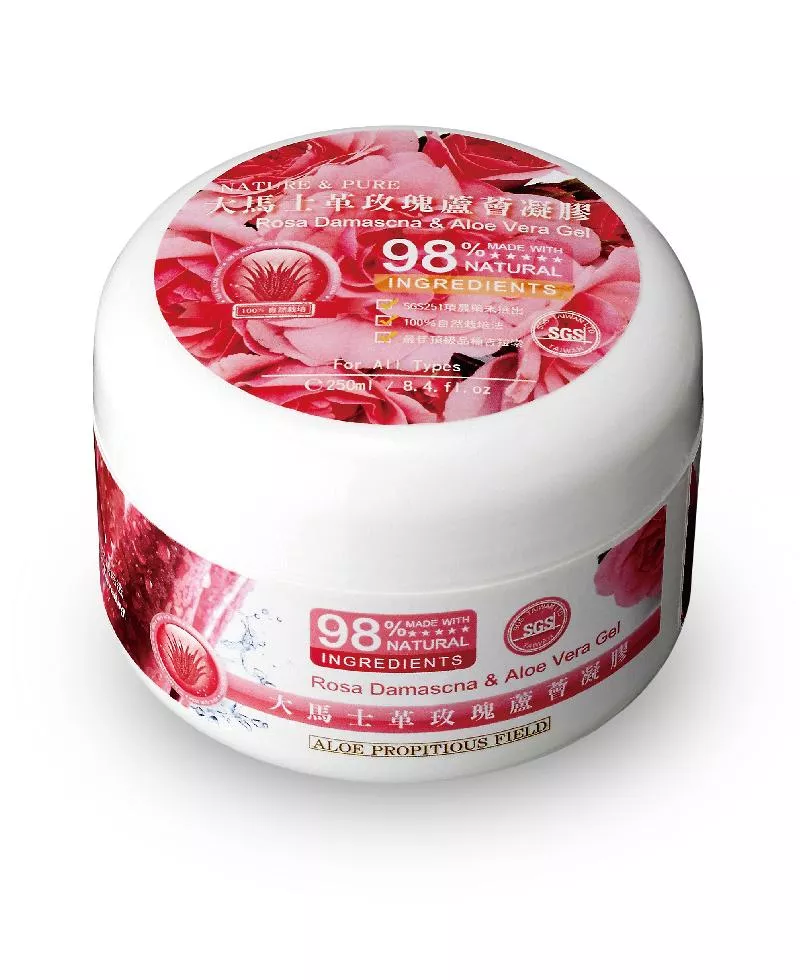 大馬士革玫瑰蘆薈凝膠 250ml