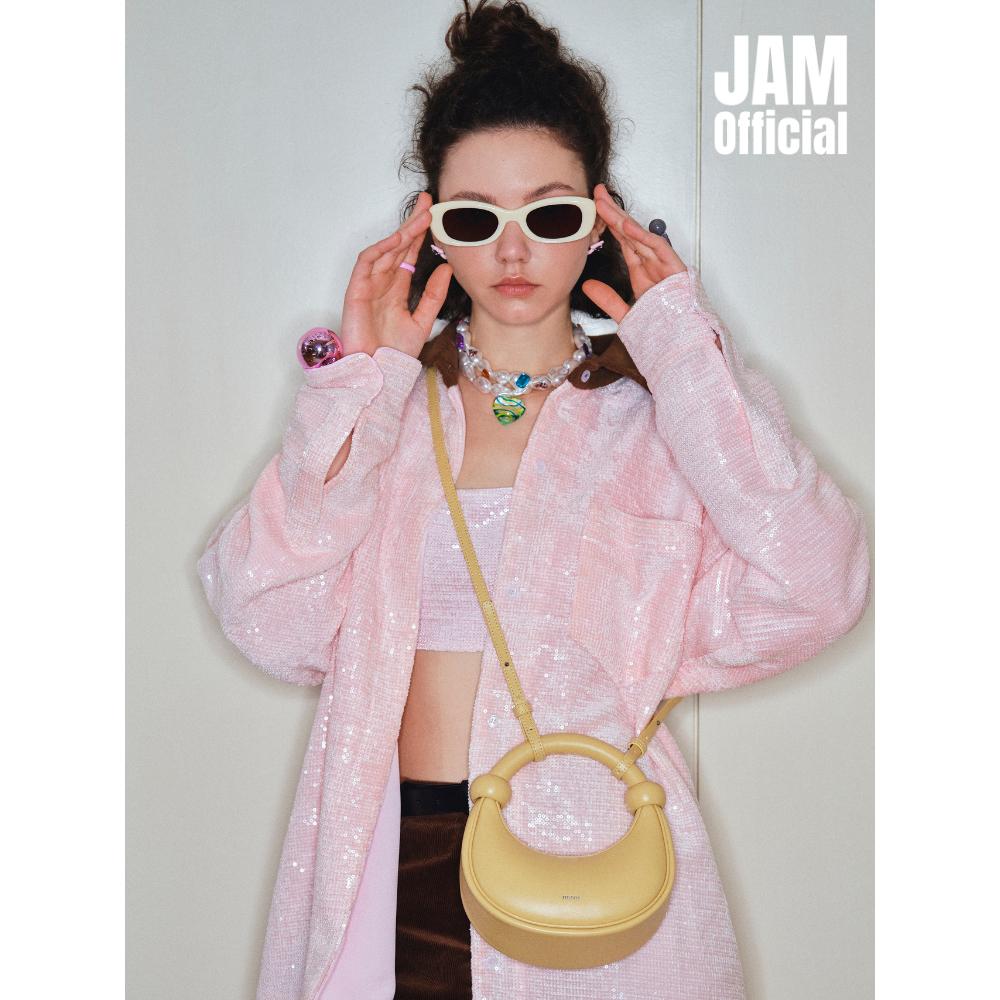 預購!!【JAM】真皮手拿/肩背可頌包☆泰國設計師☆