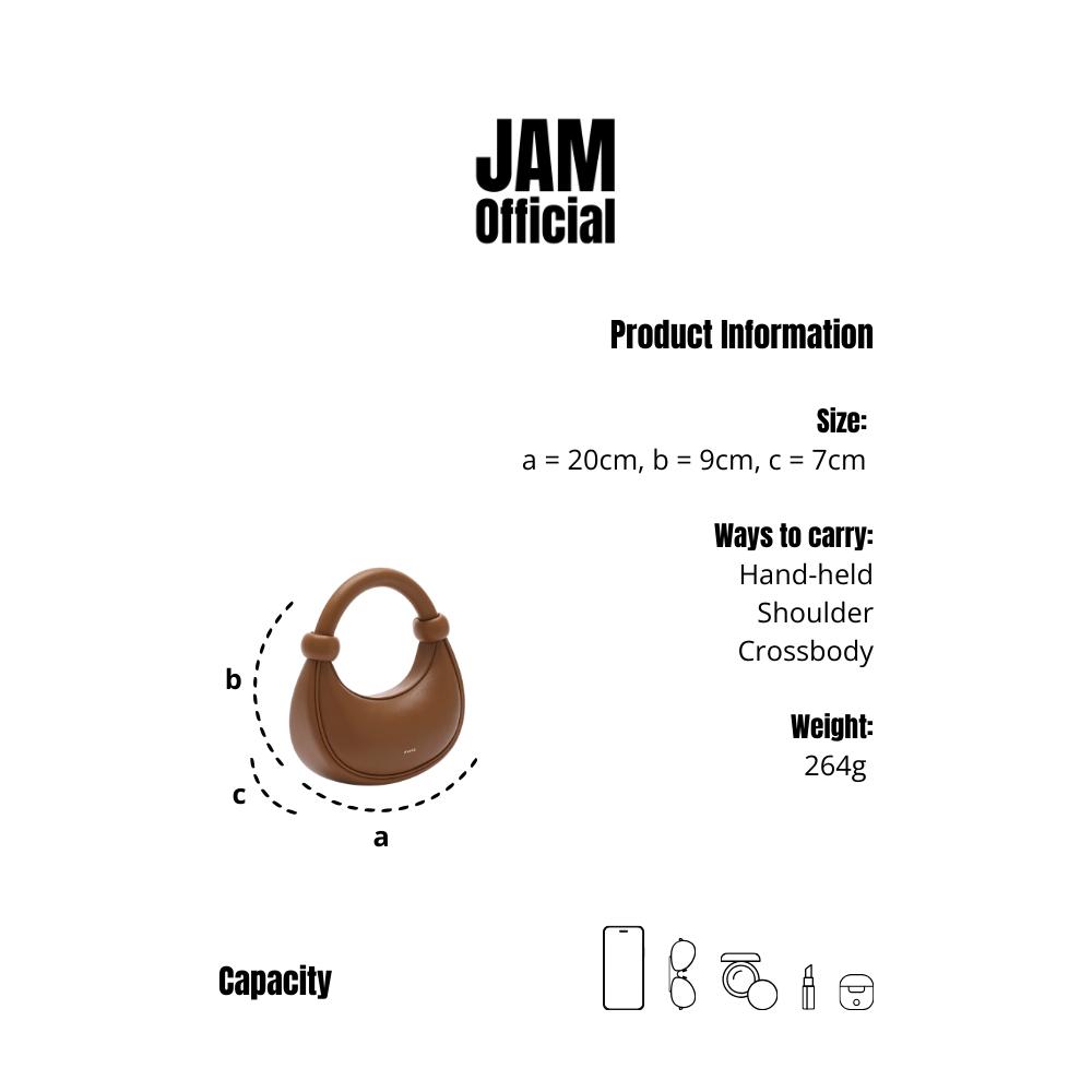 預購!!【JAM】真皮手拿/肩背可頌包☆泰國設計師☆