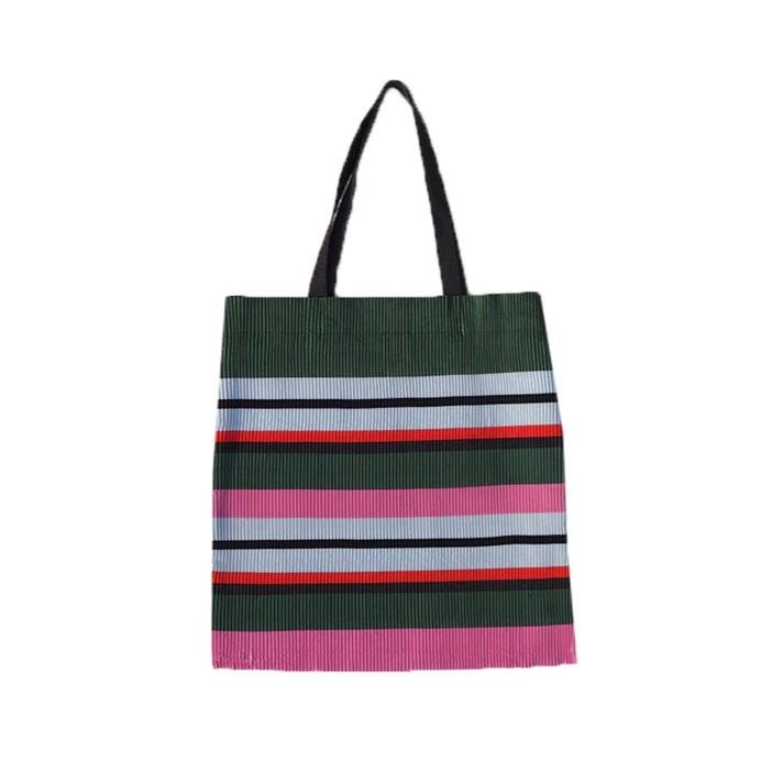 預購!!【repleat】幾何圖案復古打摺托特包 ☆泰國設計師☆