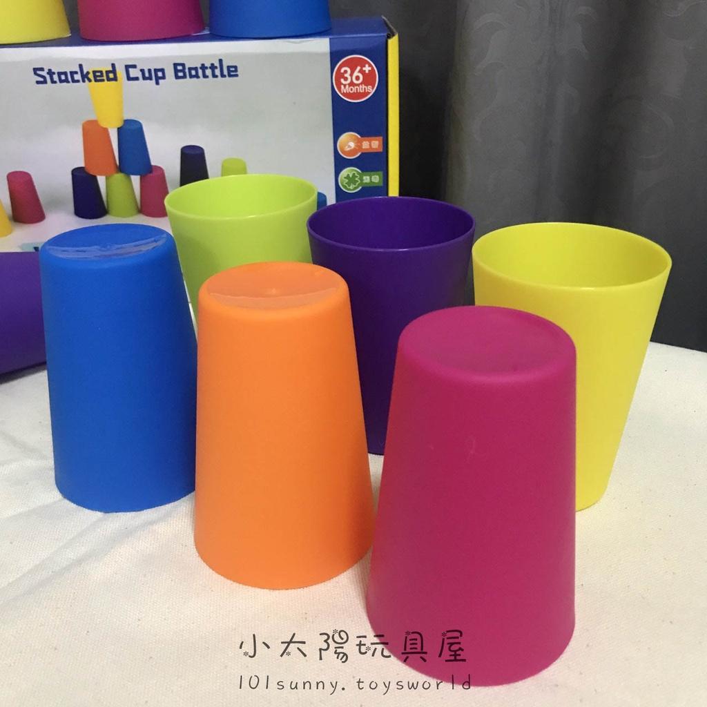 雙人對戰疊杯遊戲 疊杯 疊疊杯 速疊杯 speed stacks 史塔客 飛疊杯 兒童益智桌遊 B077