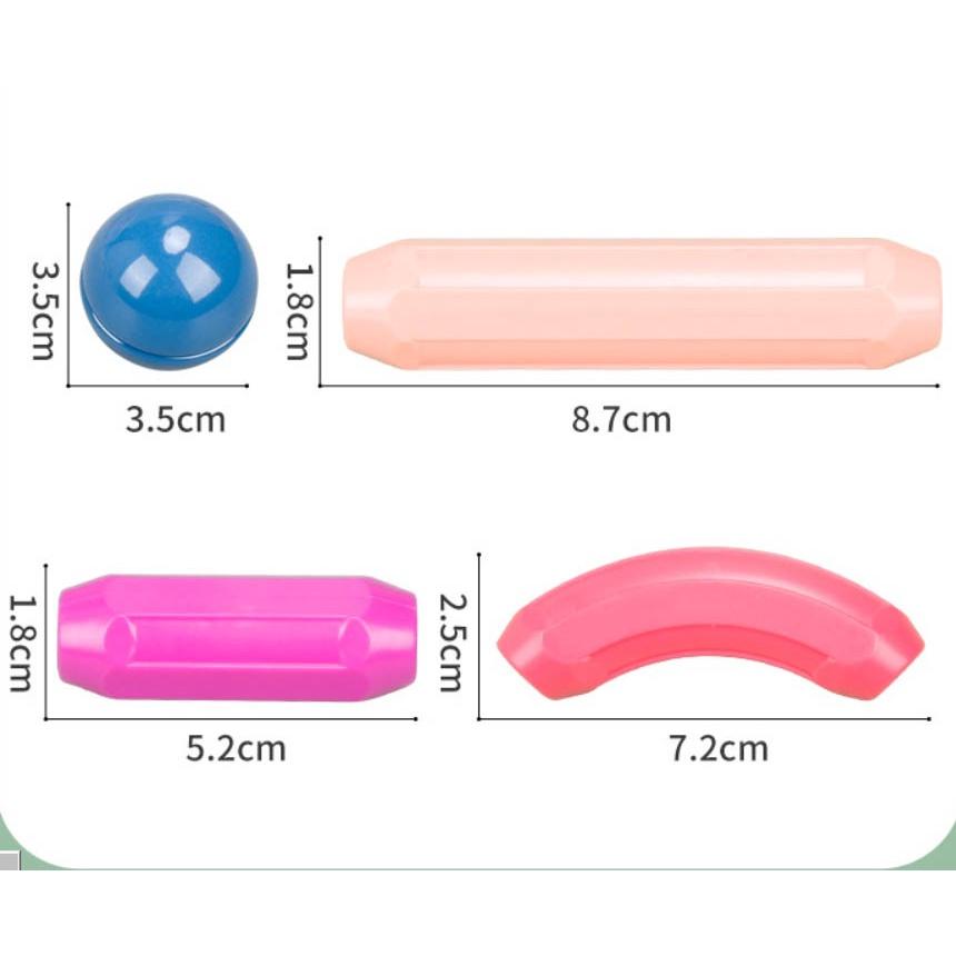 磁力棒積木 磁鐵積木 3D積木 4D積木 立體積木 磁性積木 磁力棒 大顆粒積木 C011