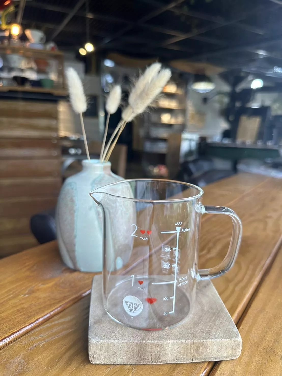 KADOU 小心點咖啡壺（黑心🖤） 量杯式耐熱玻璃刻度下壺 350cc 星芒濾杯咖啡壺