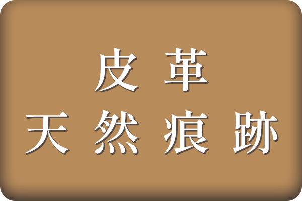皮革天然痕跡