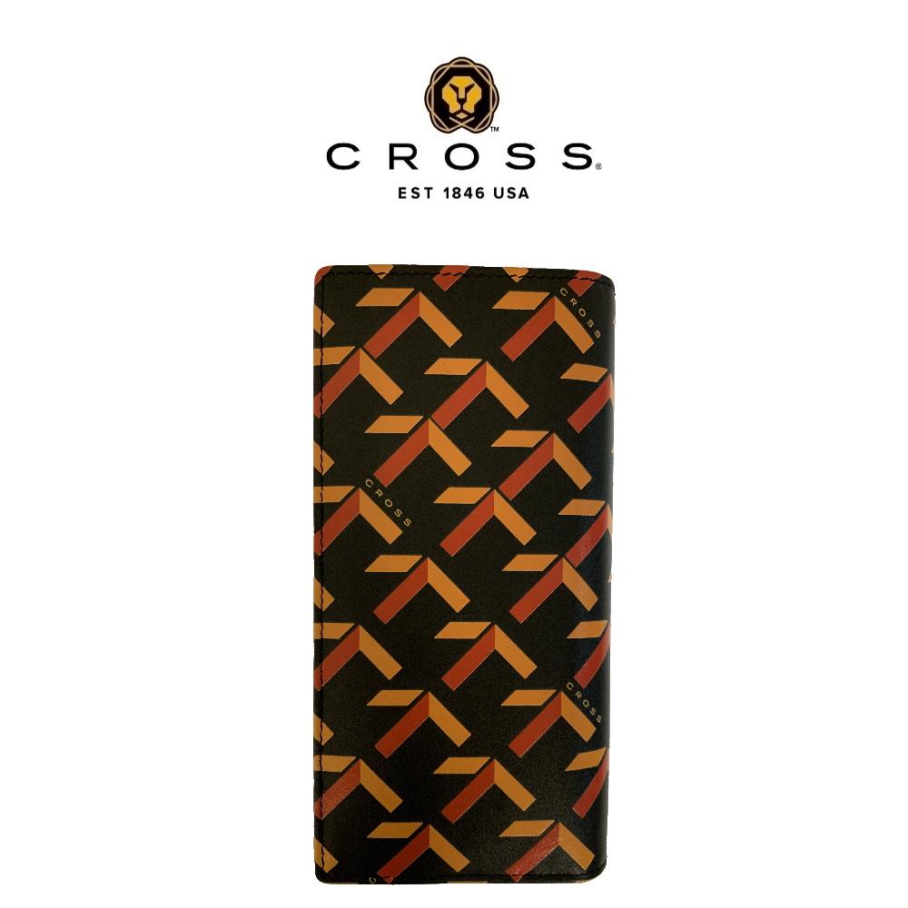 【CROSS】限量1折 頂級NAPPA小牛皮22卡1零錢袋長夾 路易系列 全新專櫃展示品(黑色)