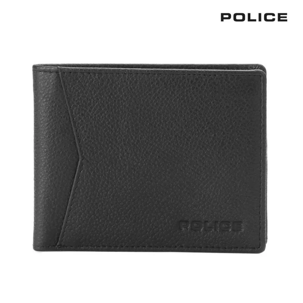 【POLICE】限量2折起 頂級NAPPA小牛皮8卡男用皮夾 瓦特系列 全新專櫃展示品