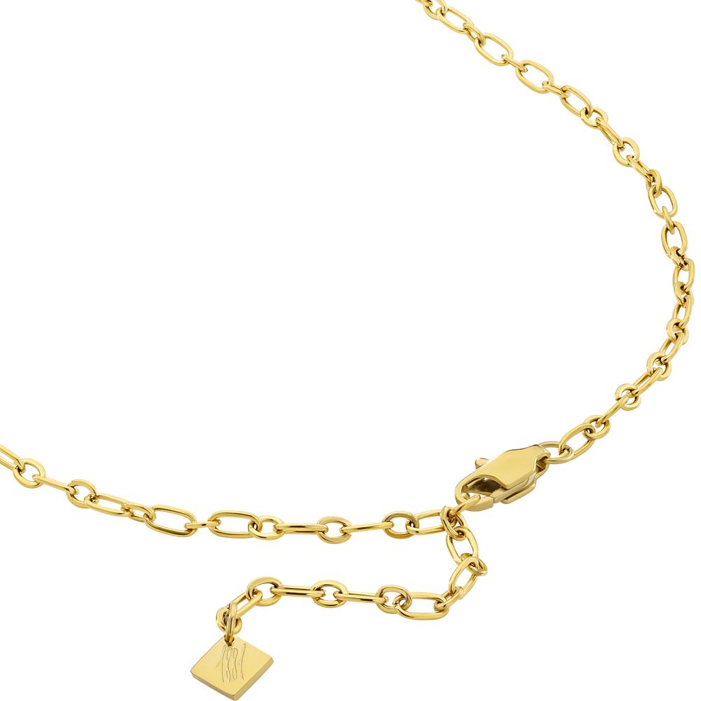 【Cerruti 1881】限量2折 義大利經典QAMAR項鍊 全新專櫃展示品(CN1112 金色)
