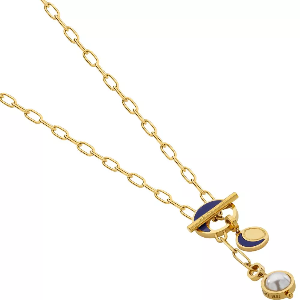 【Cerruti 1881】限量2折 義大利經典QAMAR項鍊 全新專櫃展示品(CN1102)