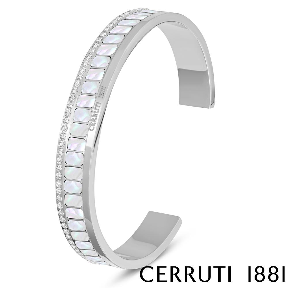 【Cerruti 1881】限量2折 義大利經典QUATRO手環 全新專櫃展示品(CG6611)