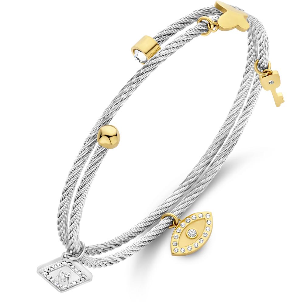 【Cerruti 1881】限量2折 義大利經典KISMET手鍊 全新專櫃展示品(CB0902)