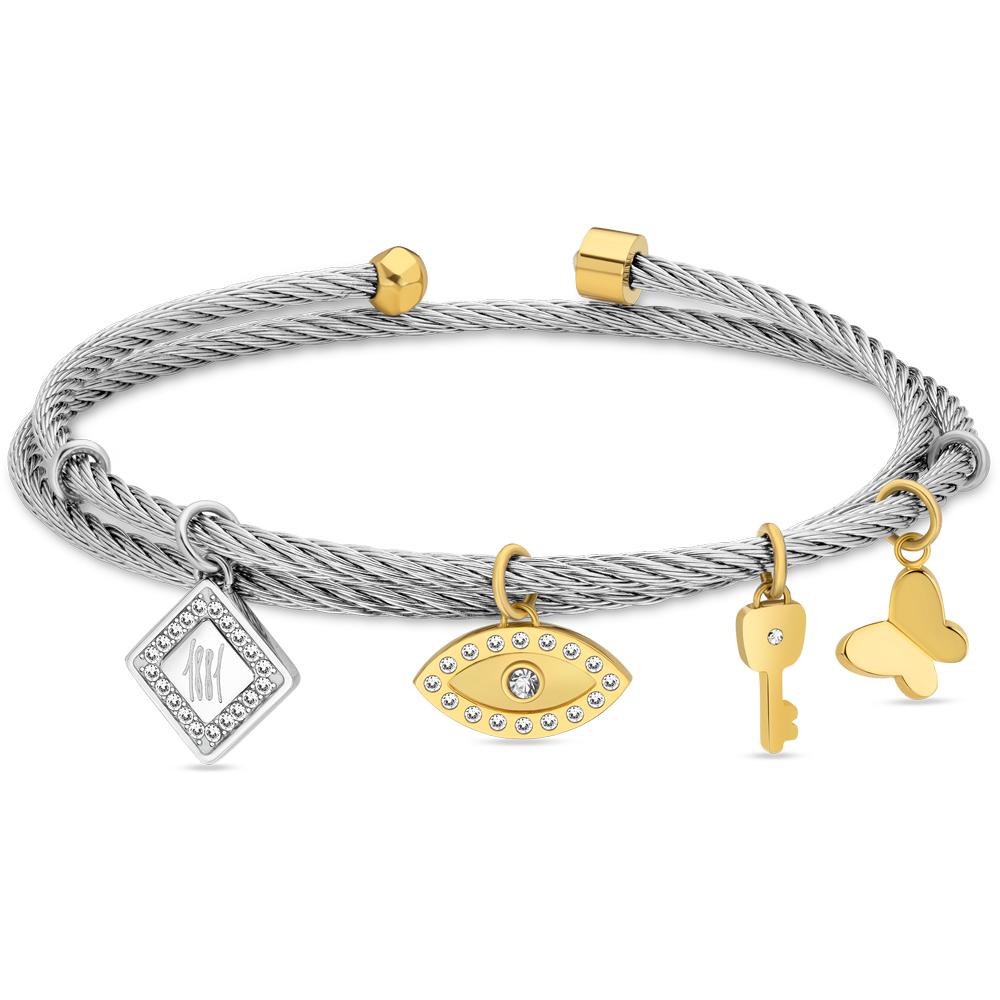 【Cerruti 1881】限量2折 義大利經典KISMET手鍊 全新專櫃展示品(CB0902)