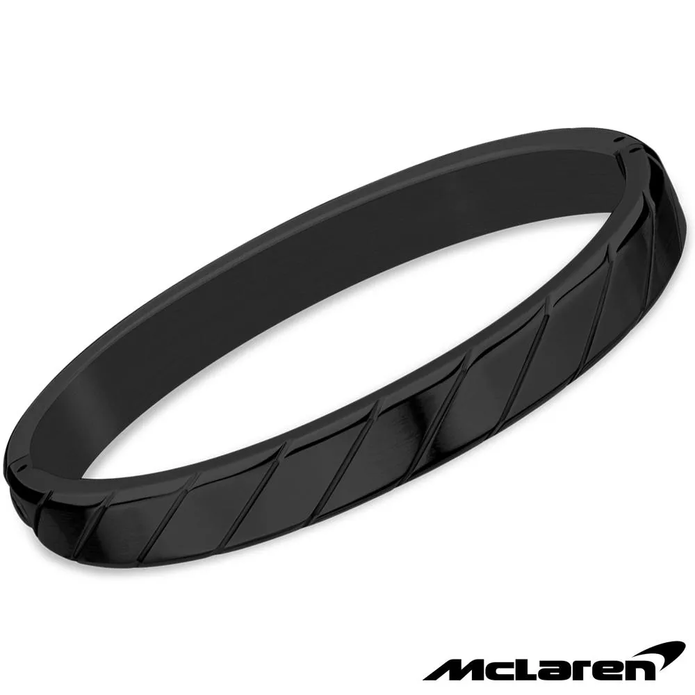 【McLaren 邁拉輪】限量2折 頂級英國超跑不銹鋼碳纖維手環 全新專櫃展示品(MG0102 60x48mm)