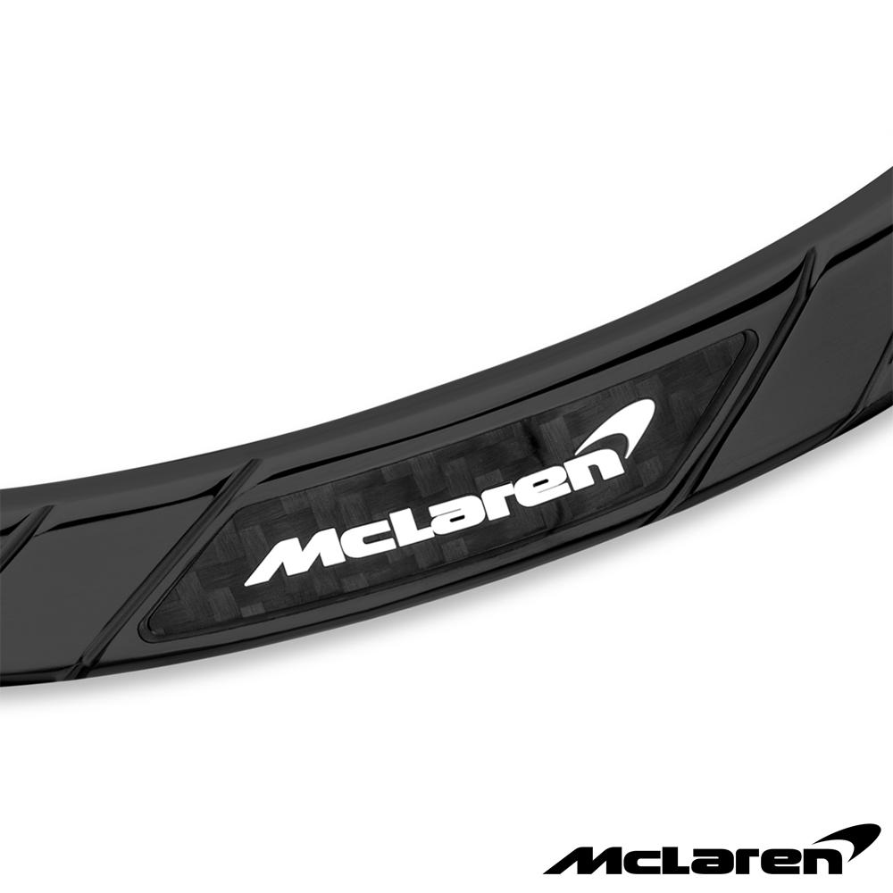 【McLaren 邁拉輪】限量2折 頂級英國超跑不銹鋼碳纖維手環 全新專櫃展示品(MG0112 65x52mm)