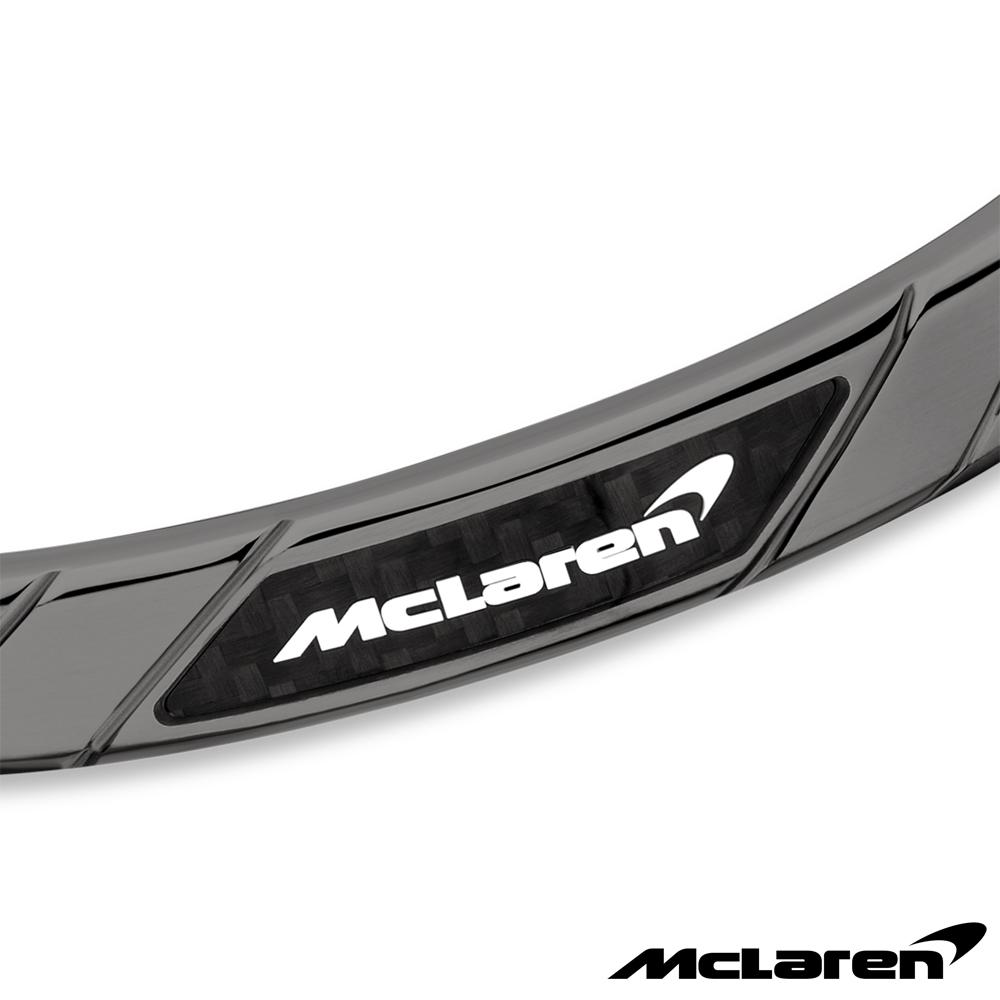 【McLaren 邁拉輪】限量2折 頂級英國超跑不銹鋼碳纖維手環 全新專櫃展示品(MG0103 60x48mm)