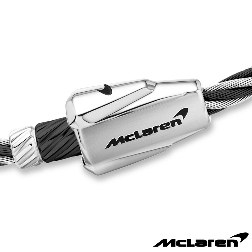 【McLaren 邁拉輪】限量2折 頂級英國超跑不銹鋼手環 全新專櫃展示品(MG0201 65x52mm)