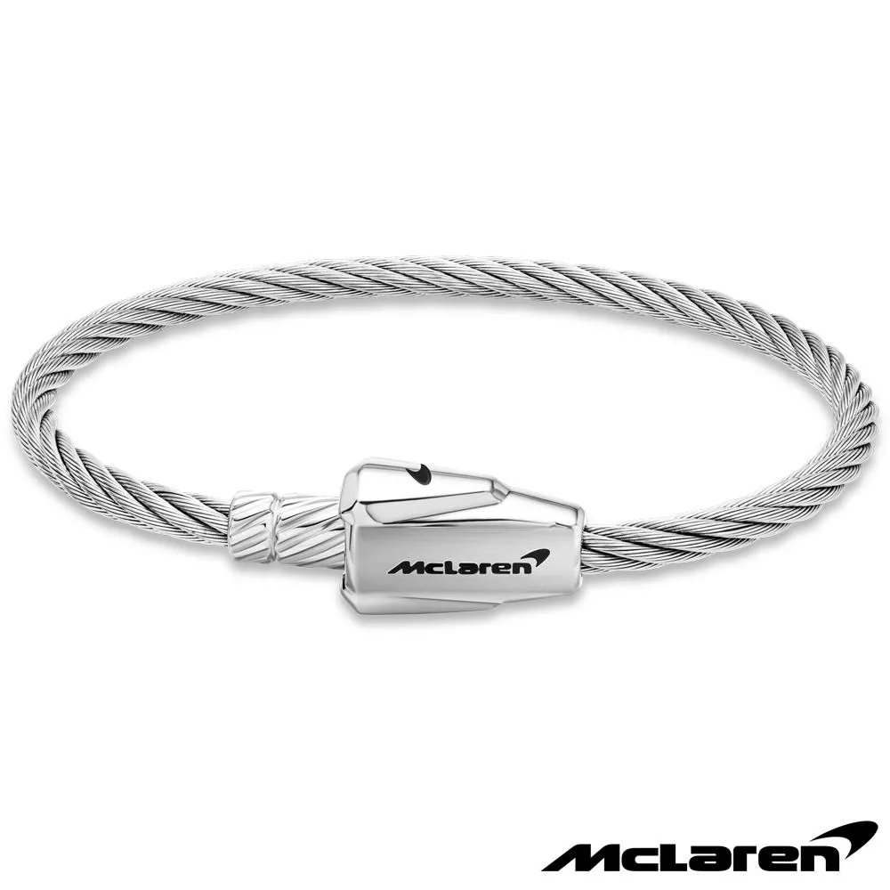 【McLaren 邁拉輪】限量2折 頂級英國超跑不銹鋼手環 全新專櫃展示品(MG0203 65x52mm)