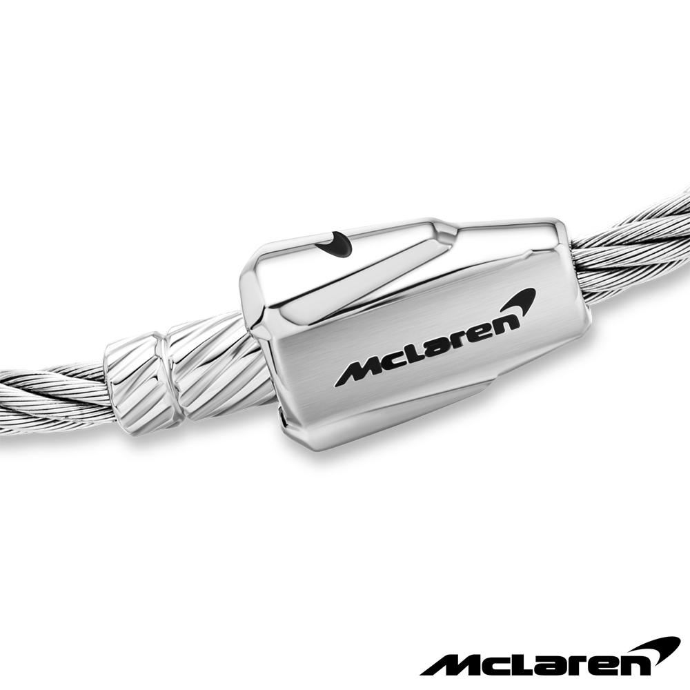 【McLaren 邁拉輪】限量2折 頂級英國超跑不銹鋼手環 全新專櫃展示品(MG0203 65x52mm)