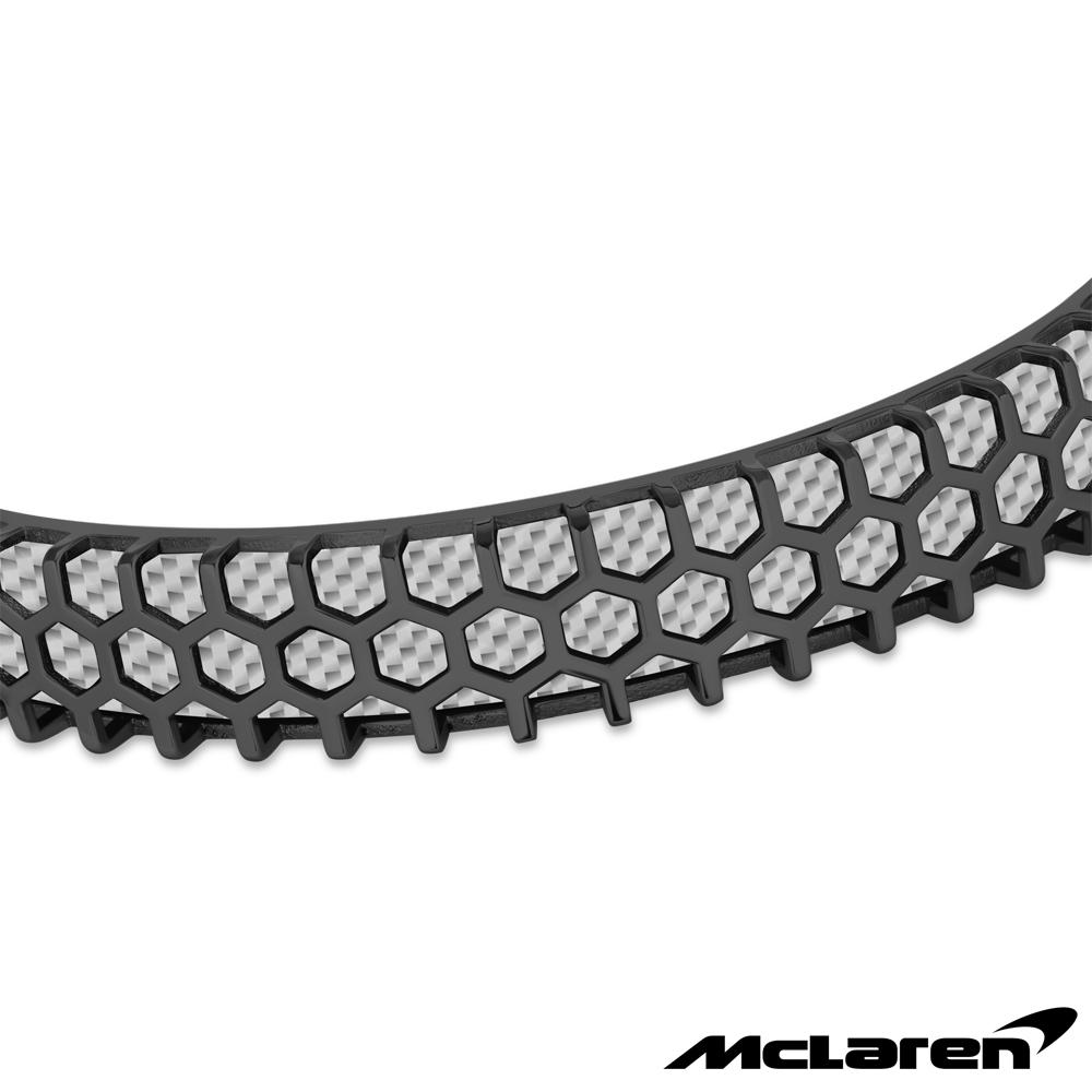 【McLaren 邁拉輪】限量2折 頂級英國超跑不銹鋼碳纖維手環 全新專櫃展示品(MG0312 70x55mm)