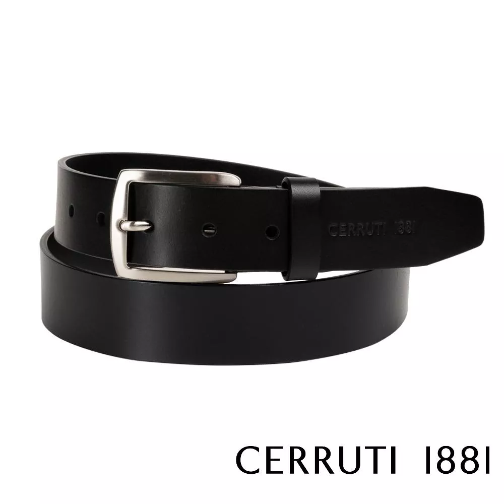 【Cerruti 1881】義大利頂級小牛皮皮帶 (CECU06069M)