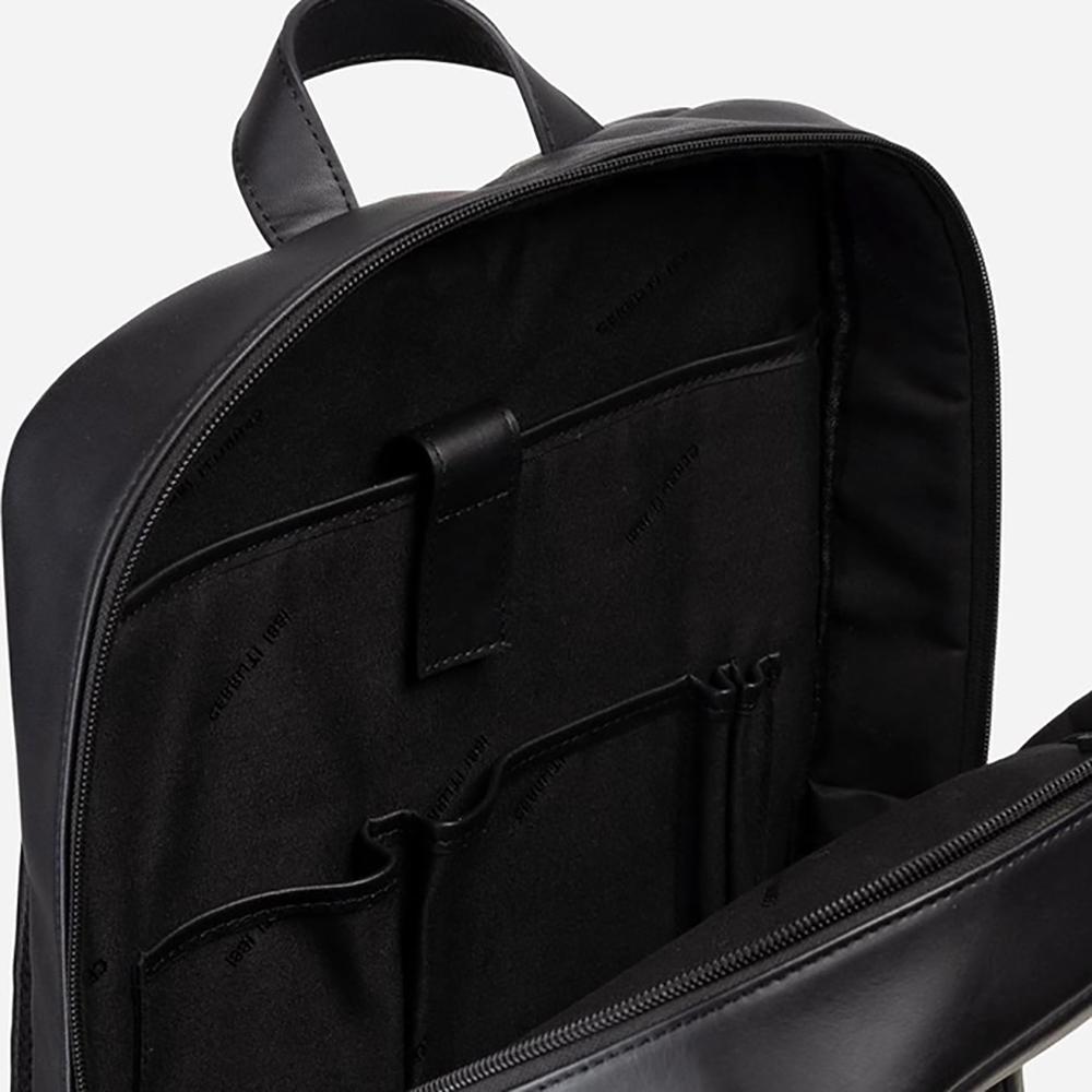 【Cerruti 1881】限量2折 義大利頂級小牛皮後背包 全新專櫃展示品 (CEZA06225M)
