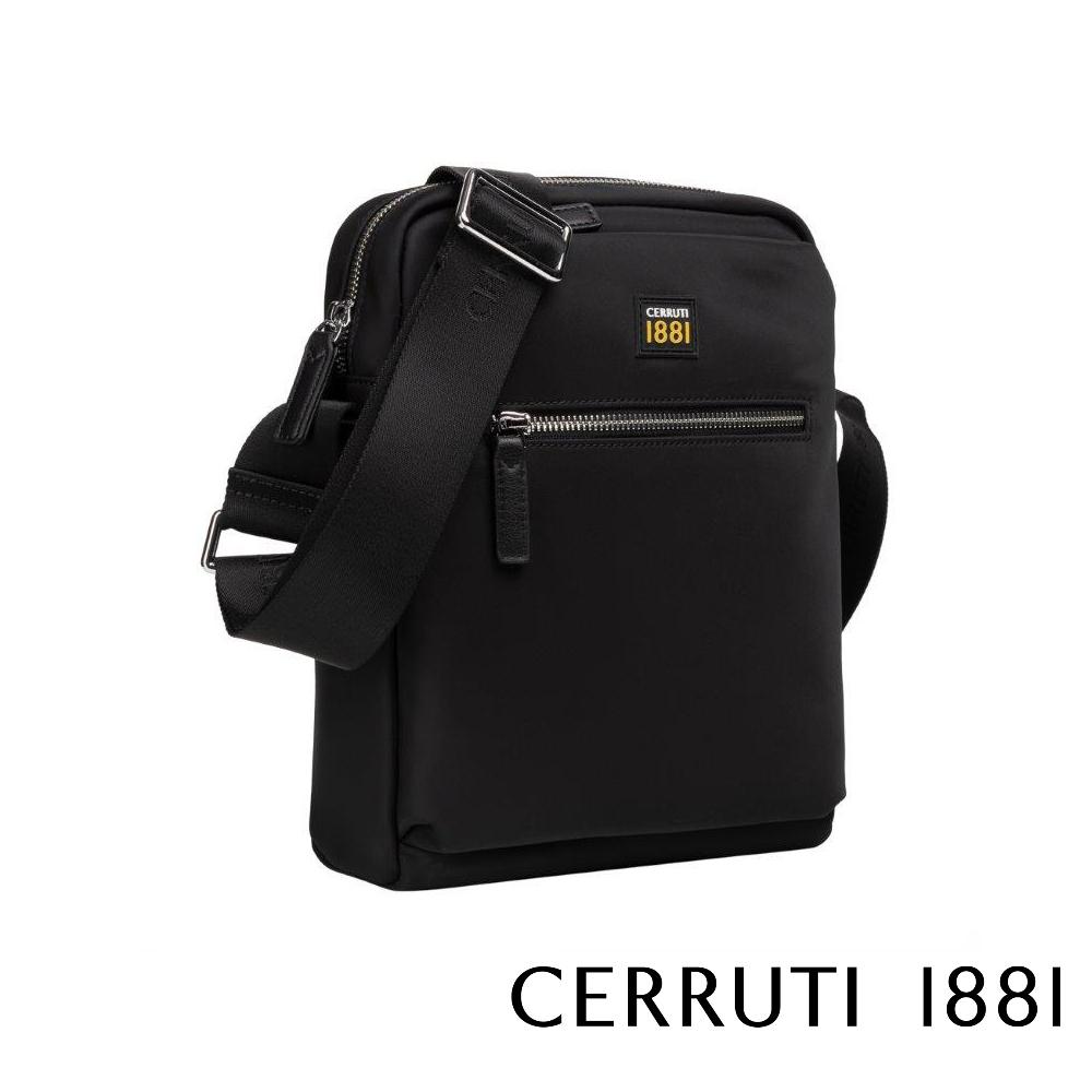 【Cerruti 1881】限量2折 義大利頂級側背包肩背包 全新專櫃展示品 (CEBO06385N)