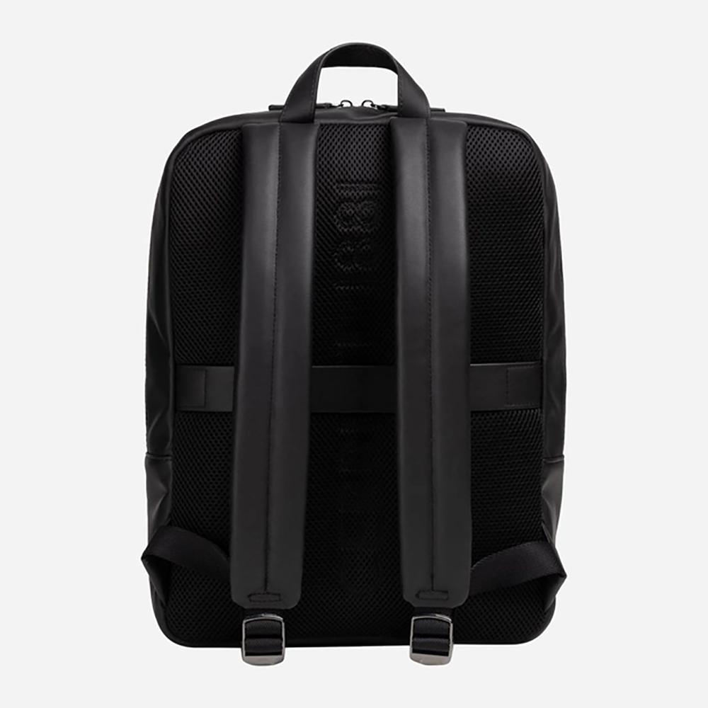 【Cerruti 1881】限量2折 義大利頂級小牛皮後背包 全新專櫃展示品 (CEZA06252M)