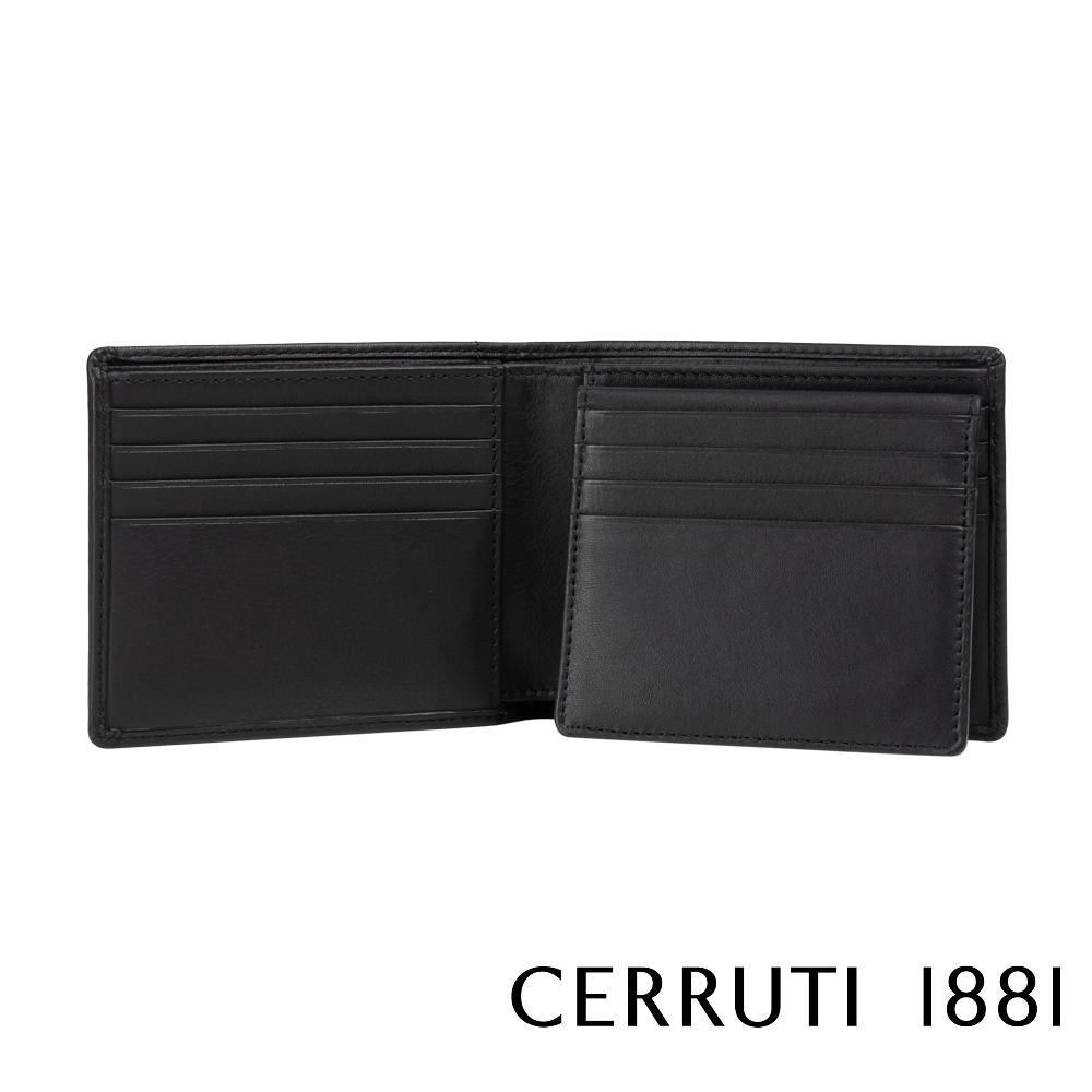 【Cerruti 1881】義大利頂級小牛皮12卡皮夾 (CEPU05717M)