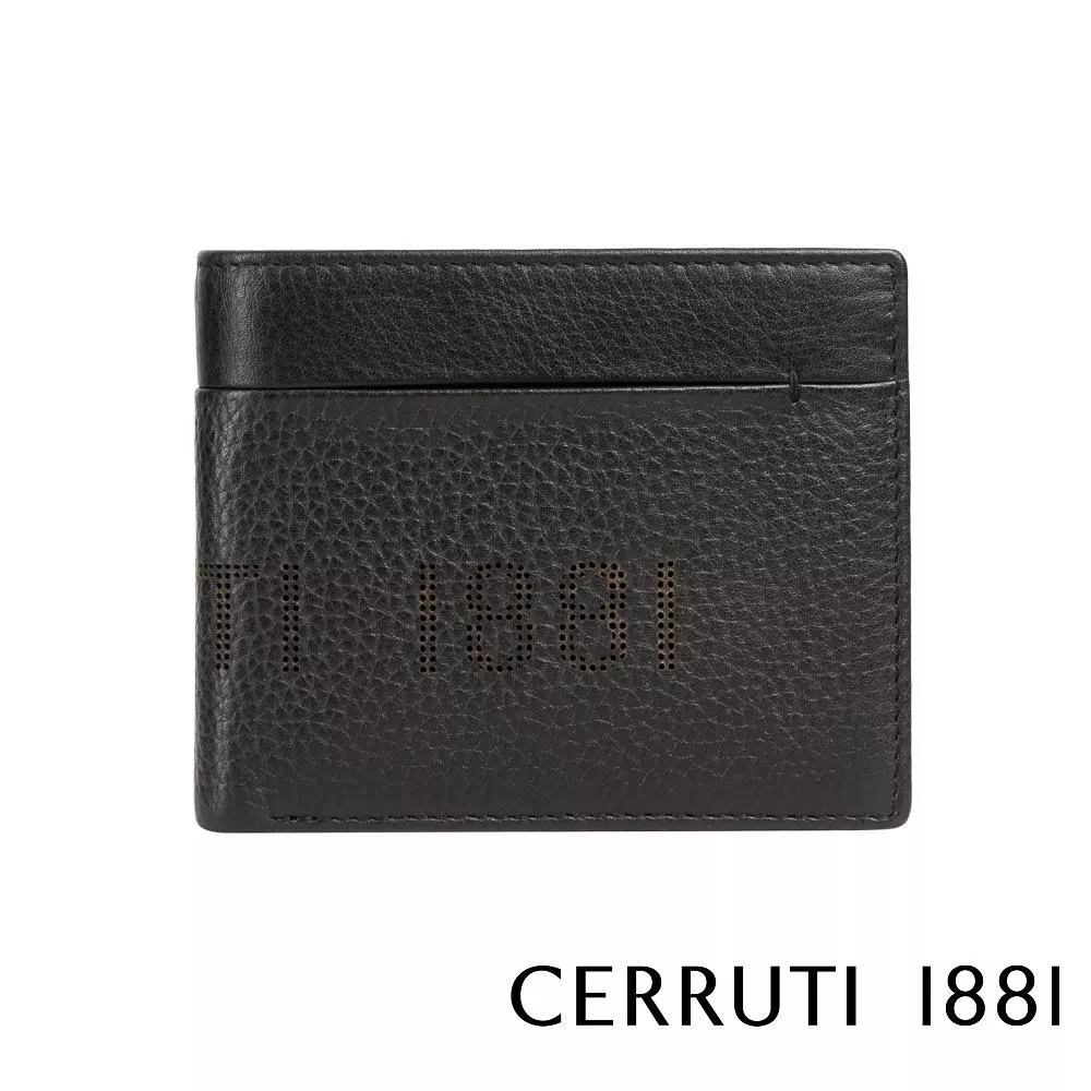 【Cerruti 1881】義大利頂級小牛皮12卡皮夾 (CEPU05545M)