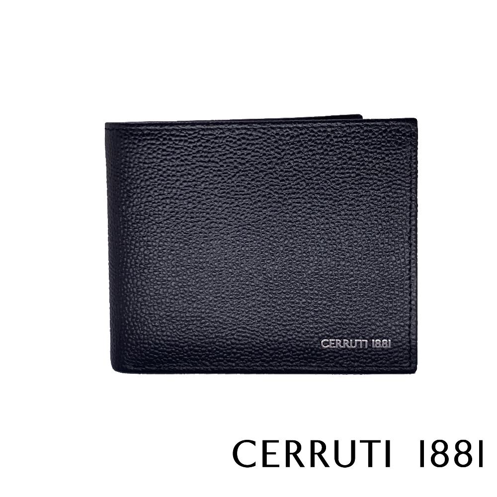 【Cerruti 1881】限量2折 義大利頂級小牛皮8卡皮夾 全新專櫃展示品 (CEPU05399M)