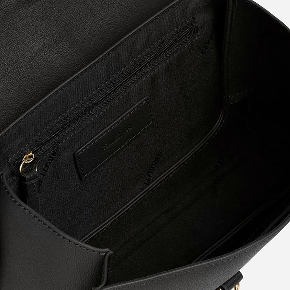 【Cerruti 1881】限量2折 義大利頂級小牛皮側背包肩背包 全新專櫃展示品 (CEBA05579M)
