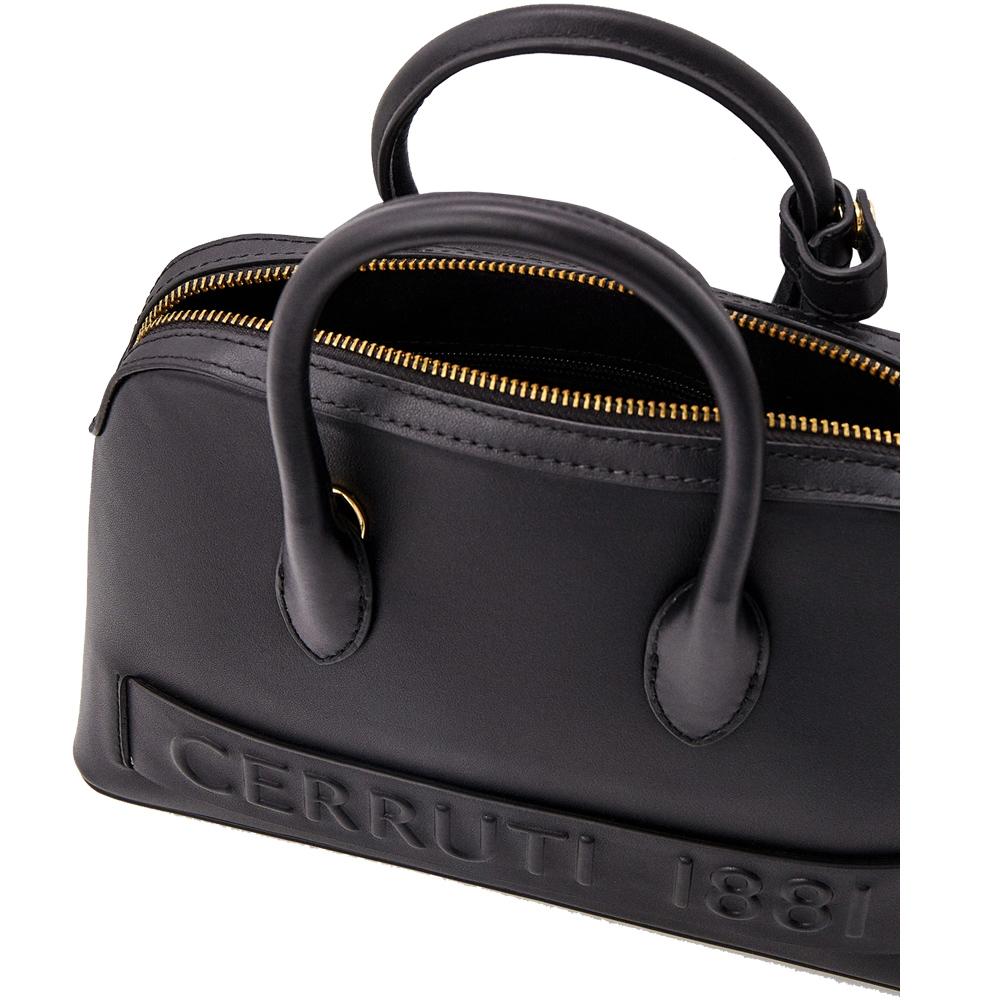【Cerruti 1881】限量2折 義大利頂級小牛皮手提包肩背包 全新專櫃展示品(CEBA04263M)