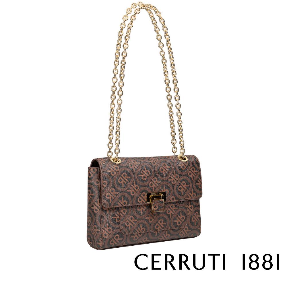 【Cerruti 1881】限量2折 義大利頂級肩背包 全新專櫃展示品(CEBA04852T)