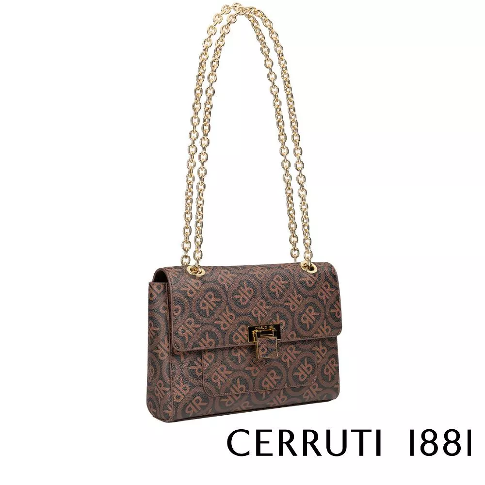 【Cerruti 1881】義大利頂級肩背包 (CEBA04852T)