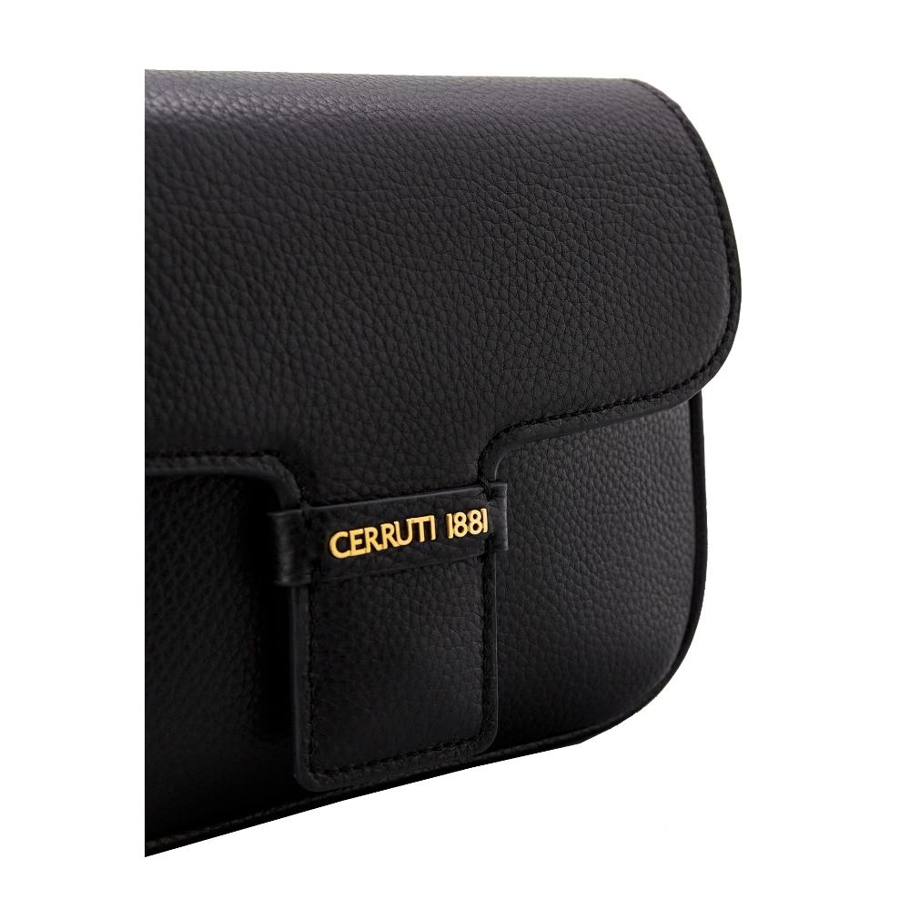 【Cerruti 1881】限量2折 義大利頂級小牛皮側背包肩背包 全新專櫃展示品 (CEBA05272M)