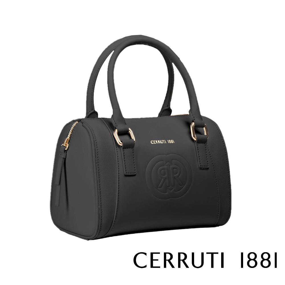 【Cerruti 1881】限量2折 義大利頂級小牛皮手提包 全新專櫃展示品 (CEBA05294M)