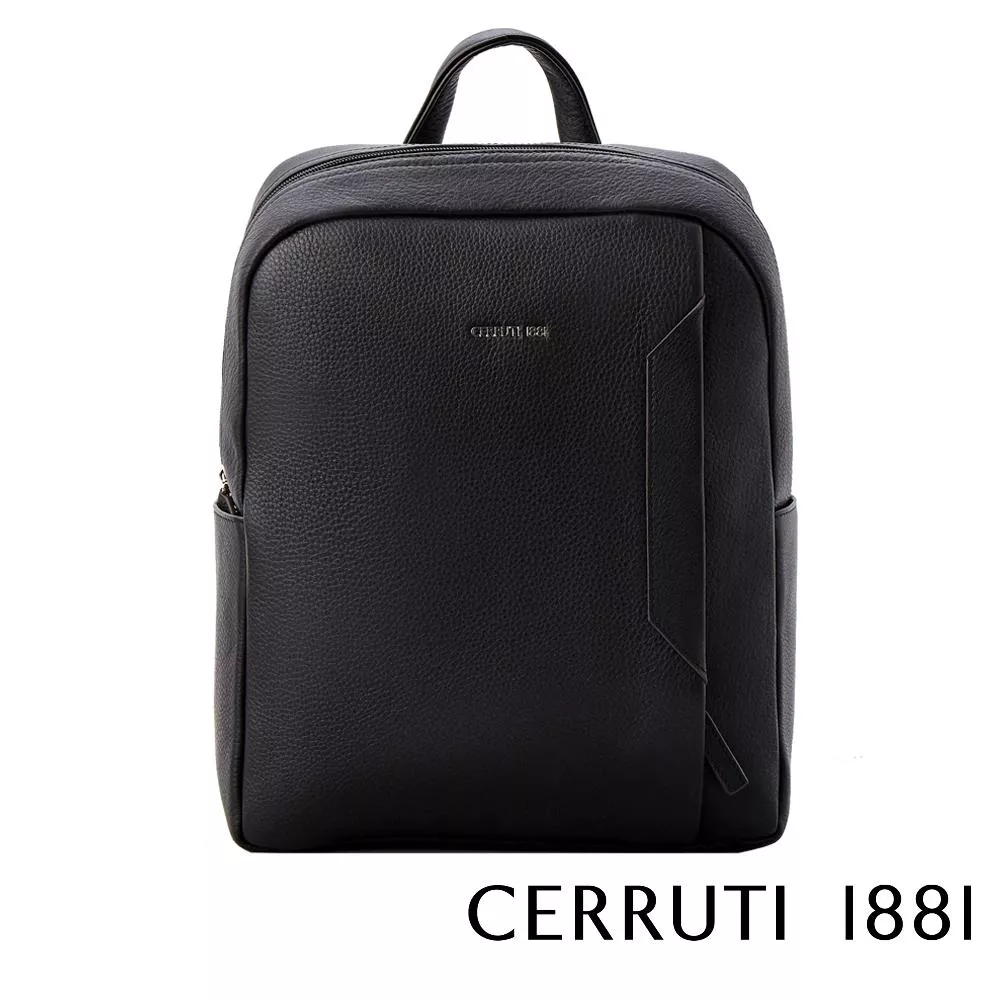 【Cerruti 1881】義大利頂級小牛皮後背包 (CEZA05323M)