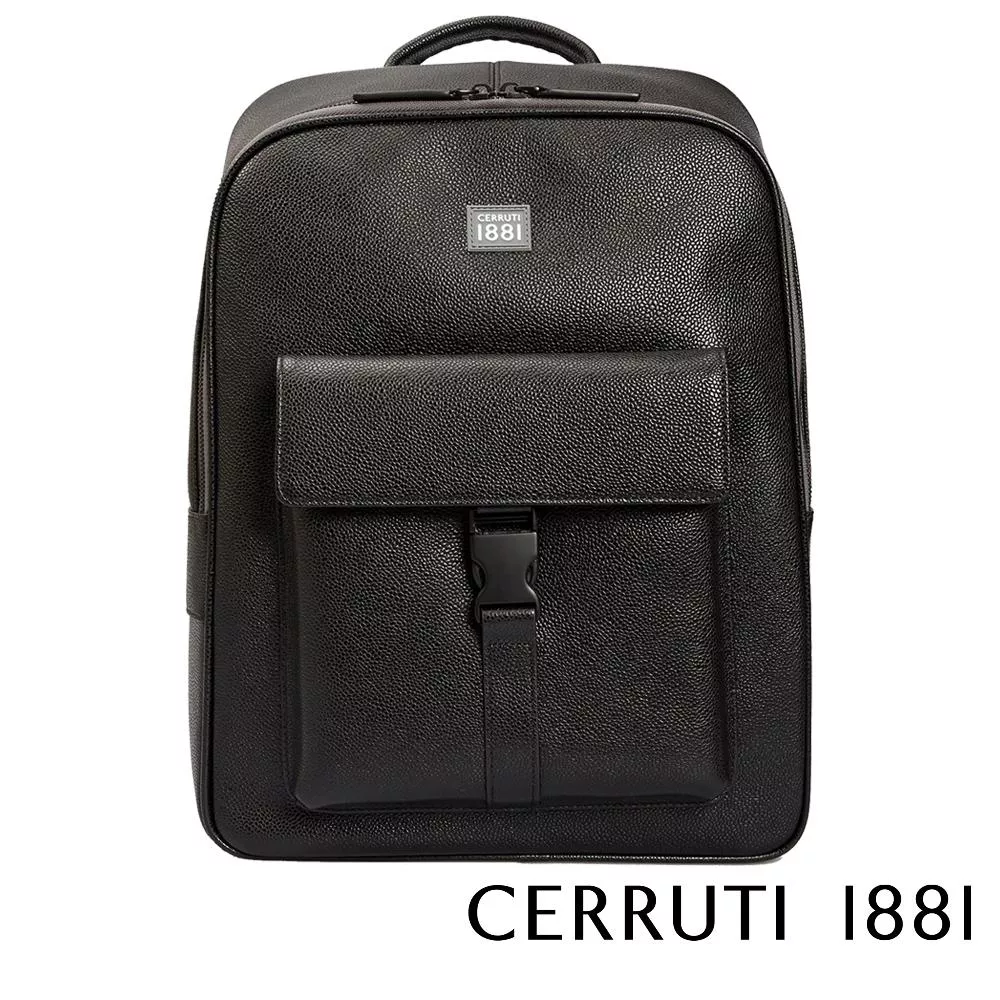 【Cerruti 1881】義大利頂級小牛皮後背包 (CEZA05340M)