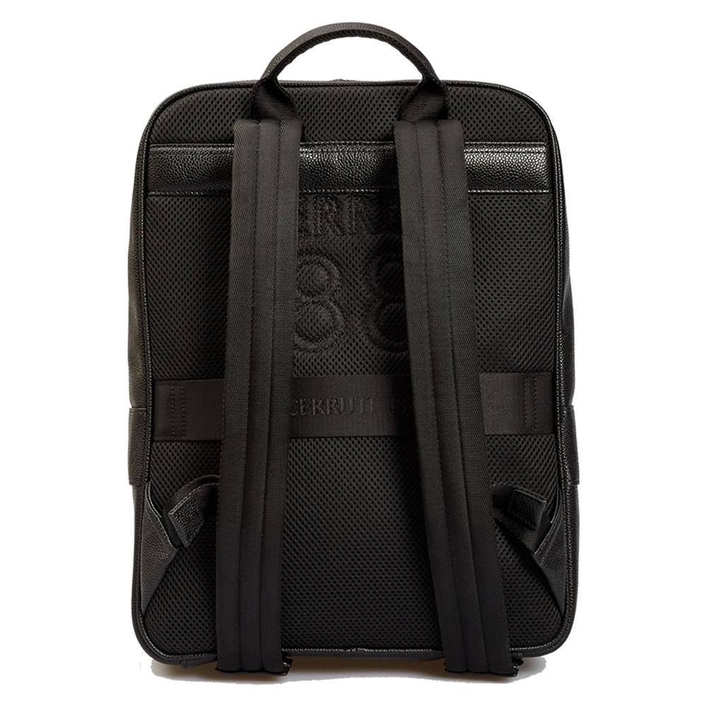 【Cerruti 1881】限量2折 義大利頂級小牛皮後背包 全新專櫃展示品 (CEZA05340M)