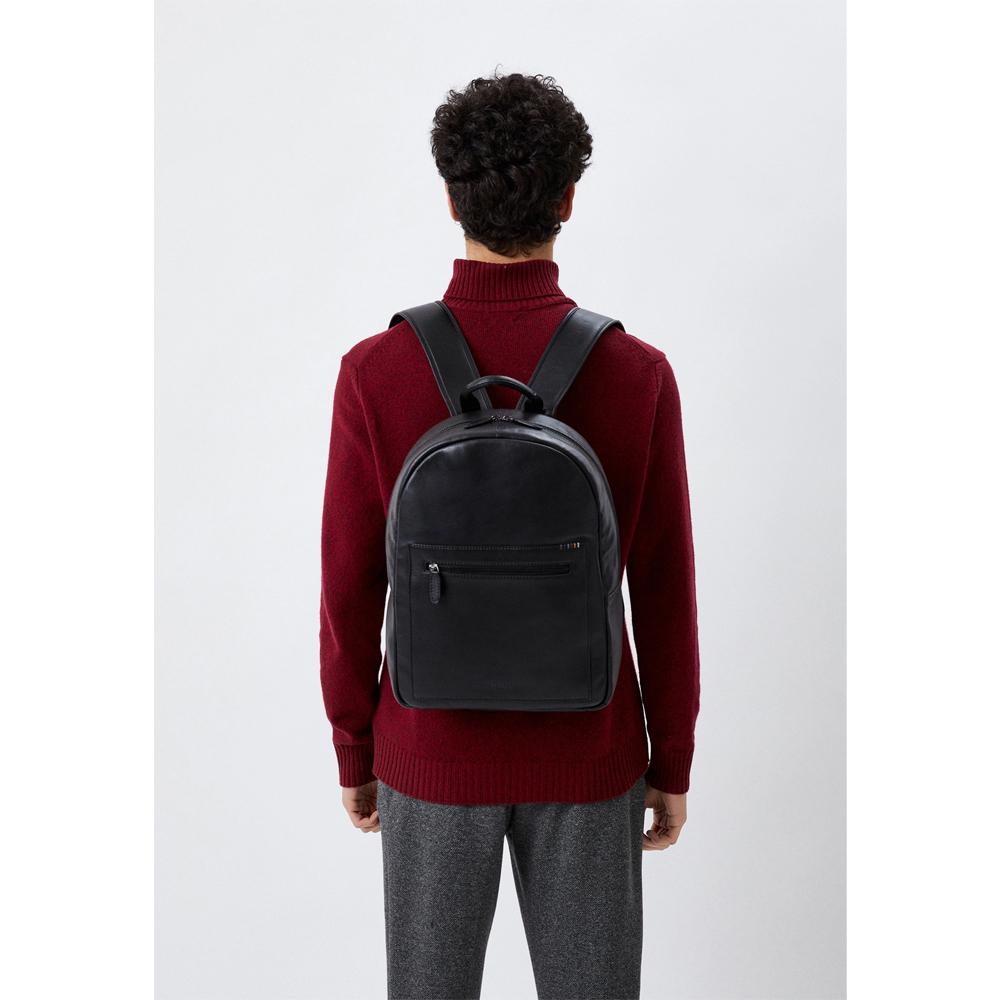 【Cerruti 1881】限量2折 義大利頂級小牛皮後背包 全新專櫃展示品 (CEZA05660M)