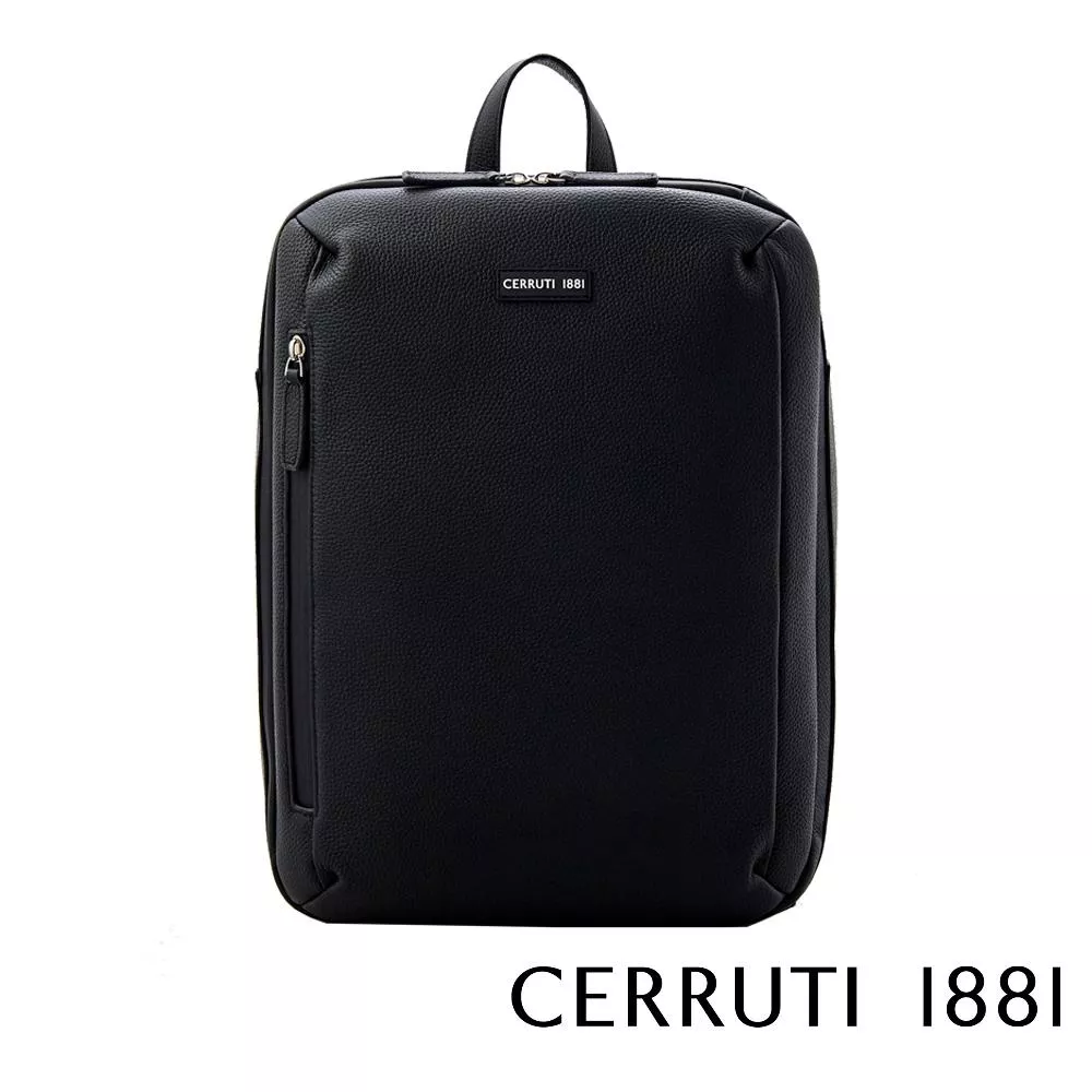 【Cerruti 1881】義大利頂級小牛皮後背包 (CEZA05934M)