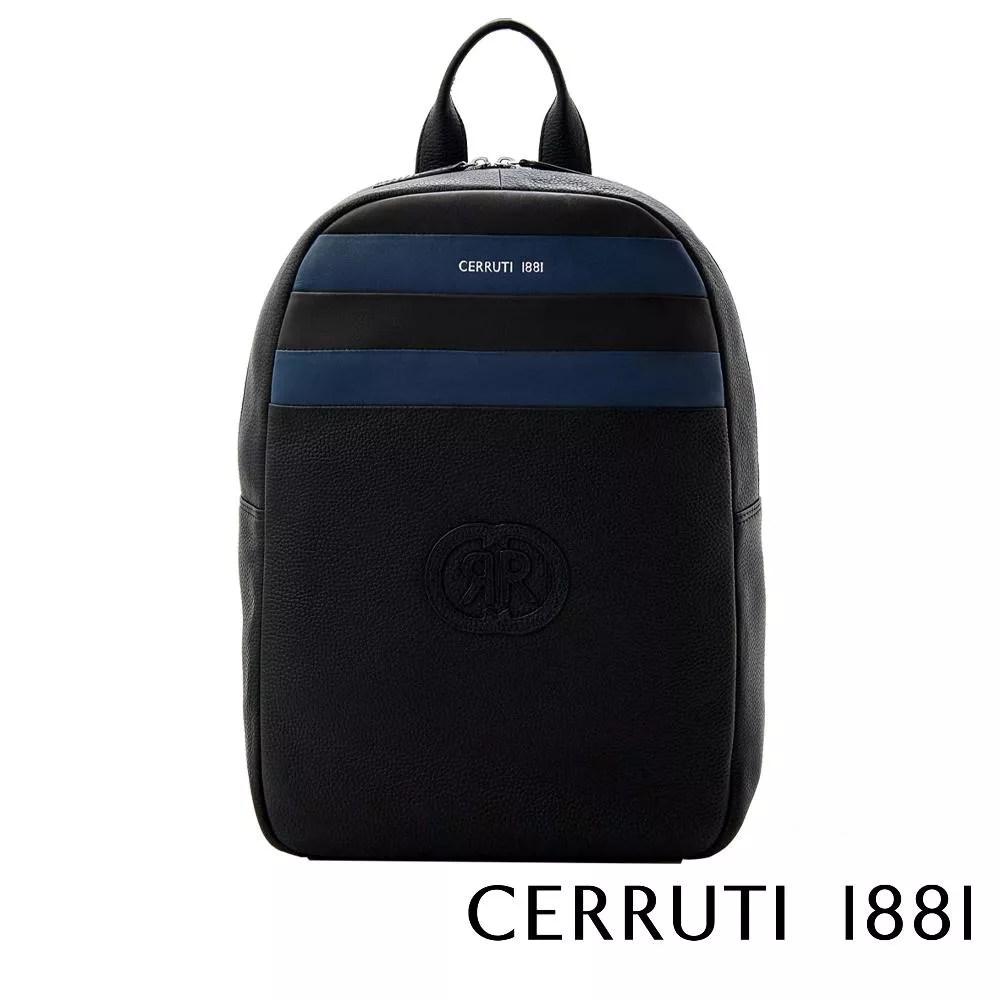 【Cerruti 1881】義大利頂級小牛皮後背包 (CEZA06050M)