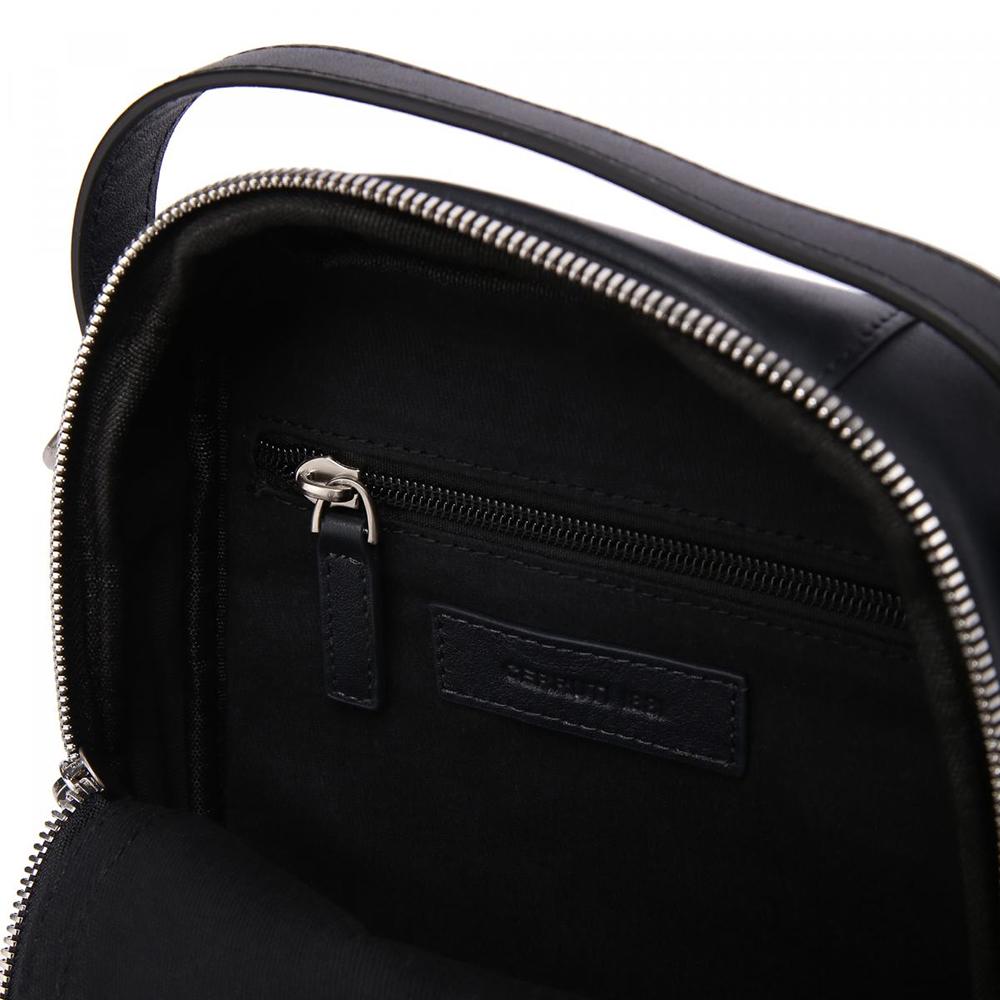 【Cerruti 1881】限量2折 義大利頂級小牛皮側背包肩背包 全新專櫃展示品 (CEBO05335M)