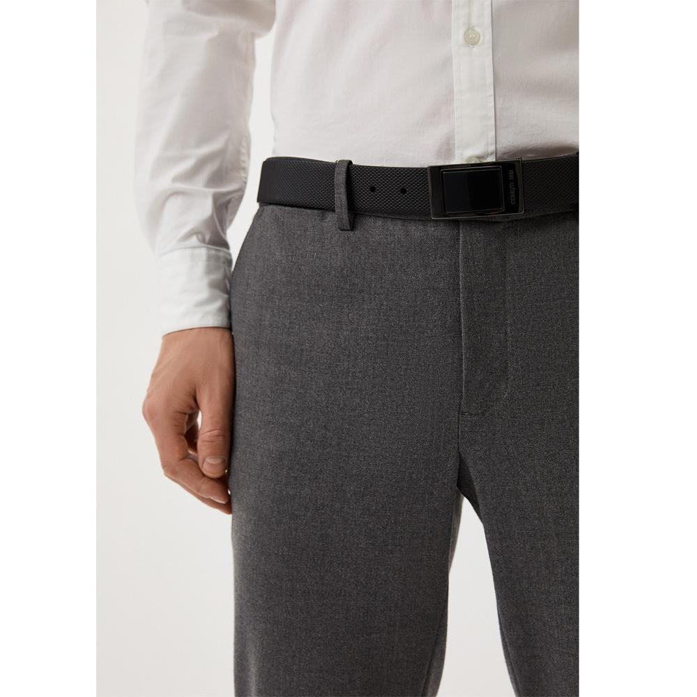 【Cerruti 1881】限量2折 義大利頂級小牛皮皮帶 全新專櫃展示品 (CECU03259M)