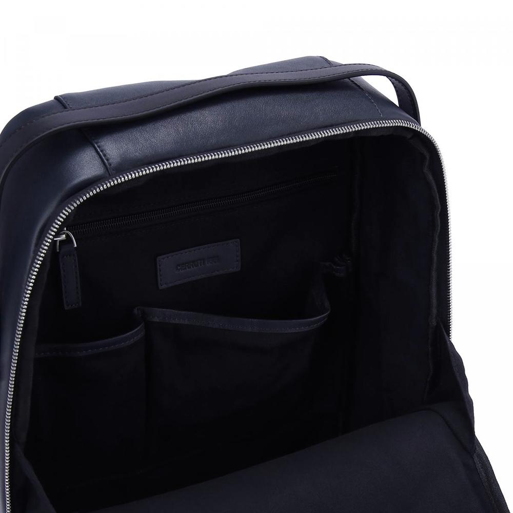 【Cerruti 1881】限量2折 義大利頂級小牛皮後背包 全新專櫃展示品 (CEZA05338M)