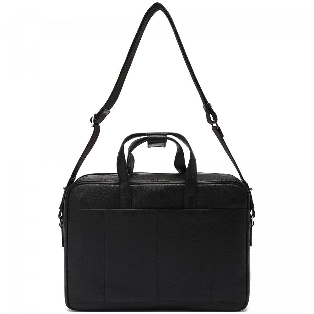 【Cerruti 1881】限量2折 義大利頂級小牛皮公事包/肩背包 全新專櫃展示品 (CECA06035M)