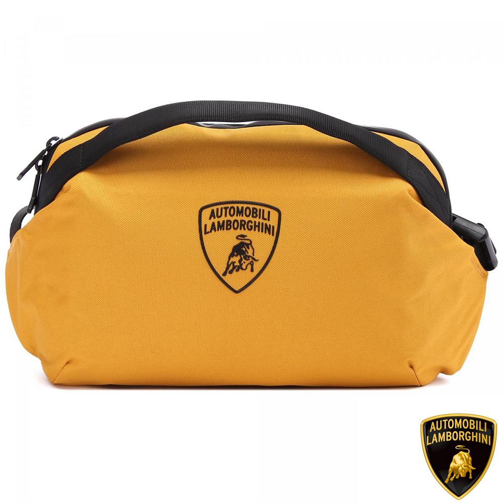 【Automobili Lamborghini】義大利頂級腰包肩背包 (LBBO00401T)