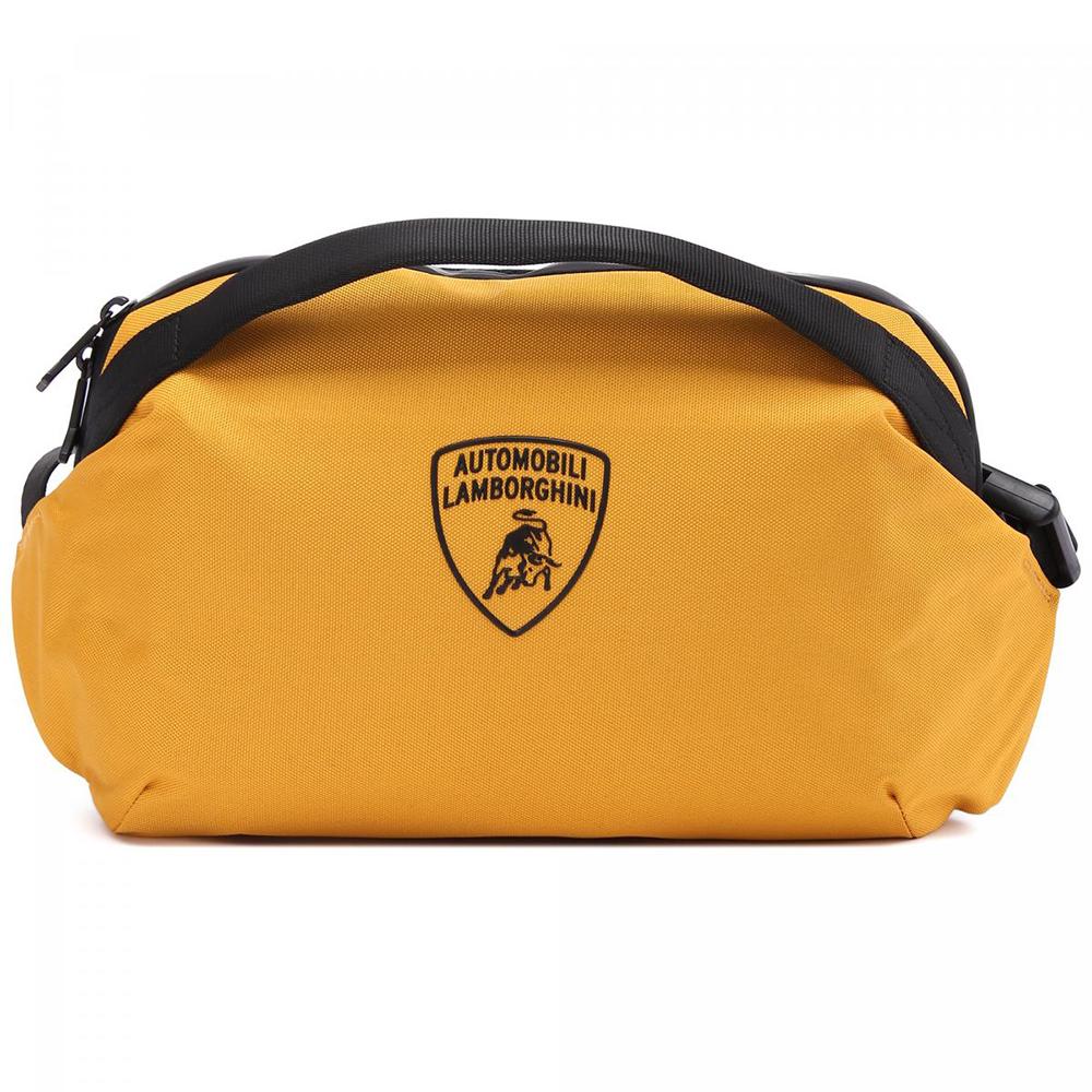 【Automobili Lamborghini】義大利頂級腰包肩背包 (LBBO00401T)