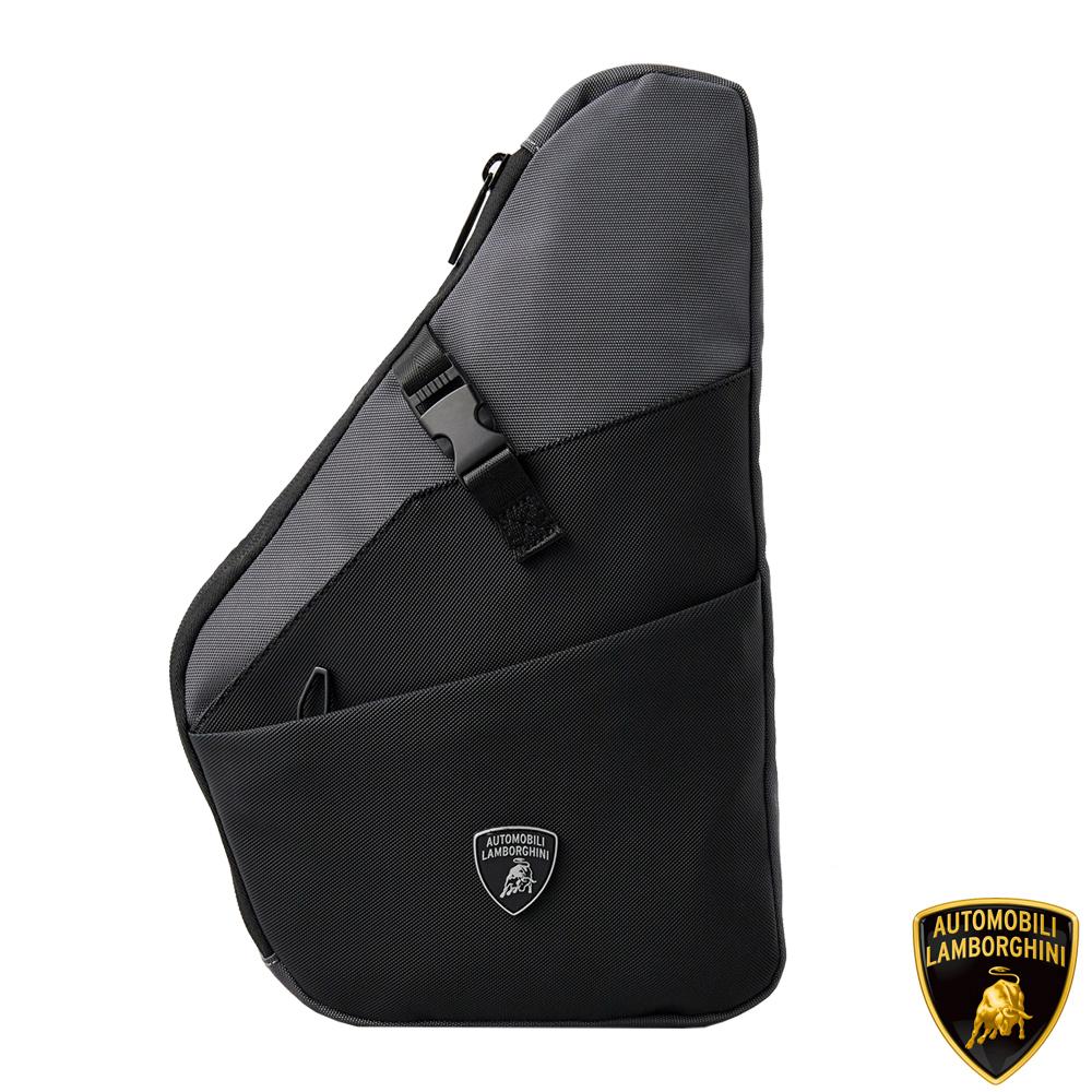 【Automobili Lamborghini】限量2折 義大利頂級側背包肩背包 全新專櫃展示品 (LBBO00450T)