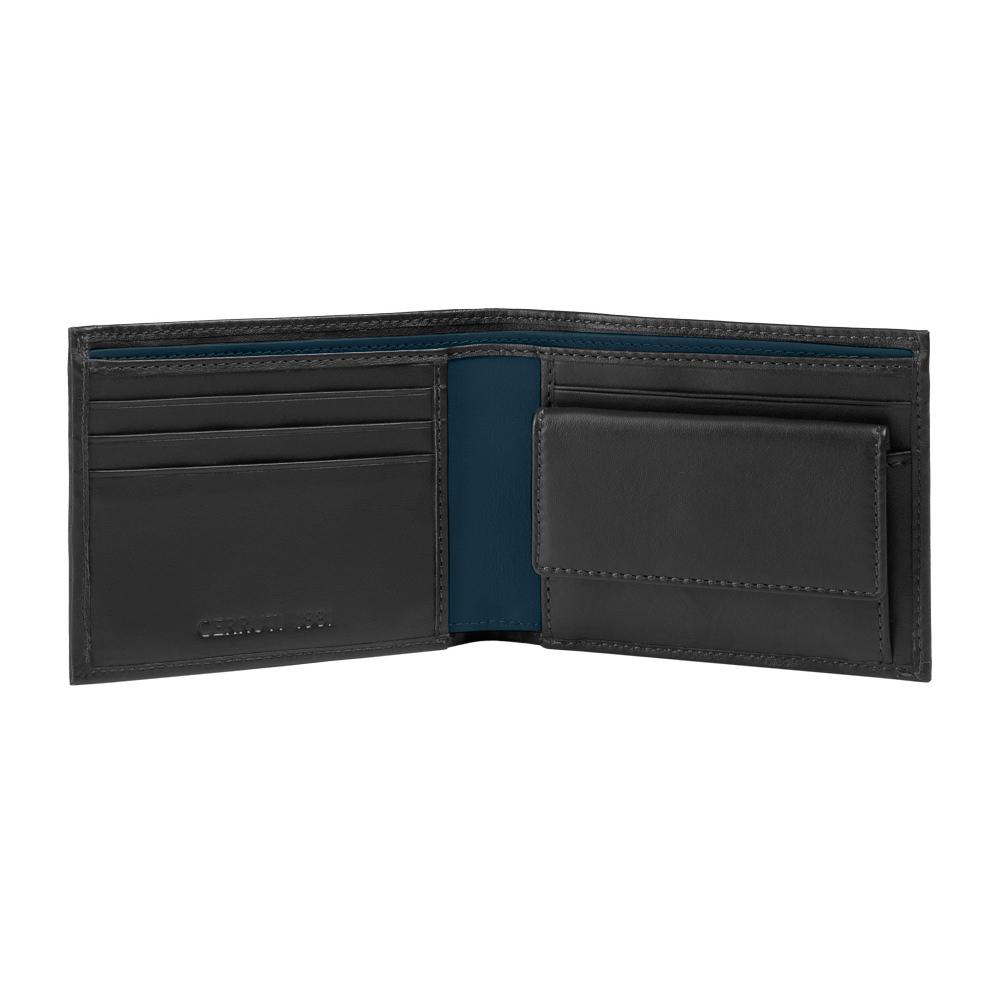 【Cerruti 1881】義大利頂級小牛皮4卡皮夾 (CEPU05420M)