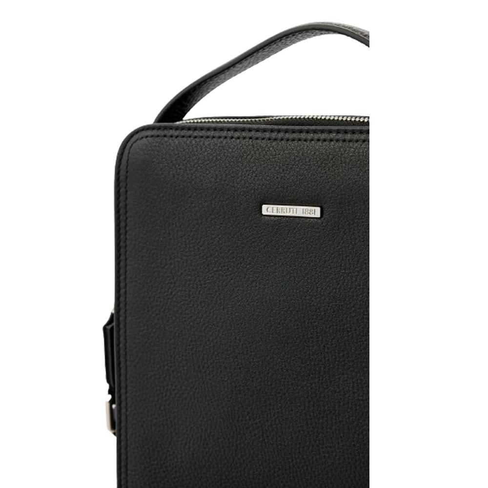 【Cerruti 1881】義大利頂級小牛皮側背包肩背包 (CEBO04883M)